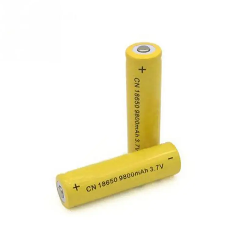 2pcs 18650 Lithium Battery 3.7V Large Capacity Charging Hard Light Torch Use | Электроника
