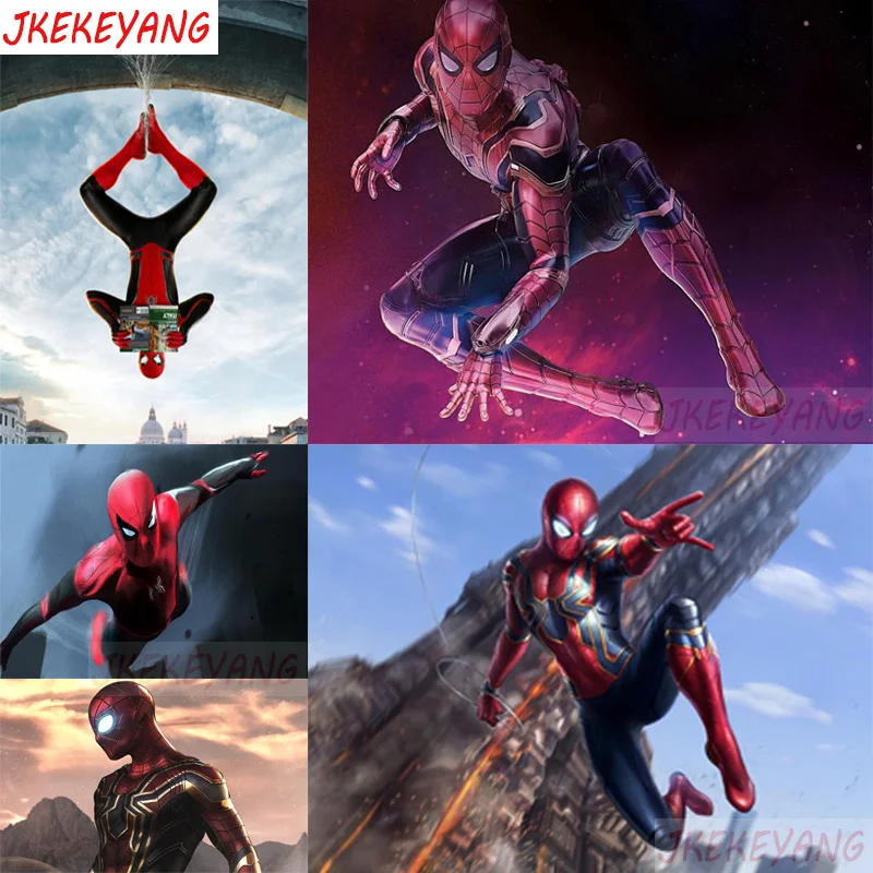 Full Square Drill 5D DIY Diamond Painting "Marvel Superhero Spiderman