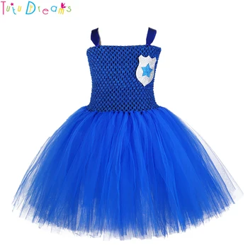 

Kids Rabbit Police Costume Tutu Dress Cute Girls Bunny Policewoman Cartoon Cosplay Birthday Outfit Role Play Clothes Clothing