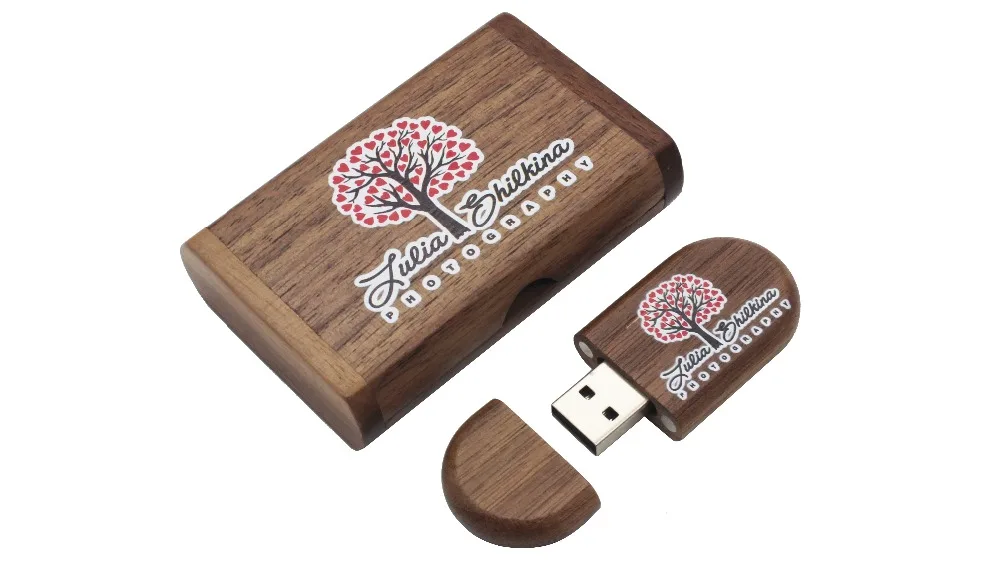 SHANDIAN 10 шт цветная печать логотип деревянные usb Flash Drive 4 GB 16 ГБ, 32 ГБ, 64 ГБ подарок флэш-памяти карты памяти Micro SD с адаптером фотографии