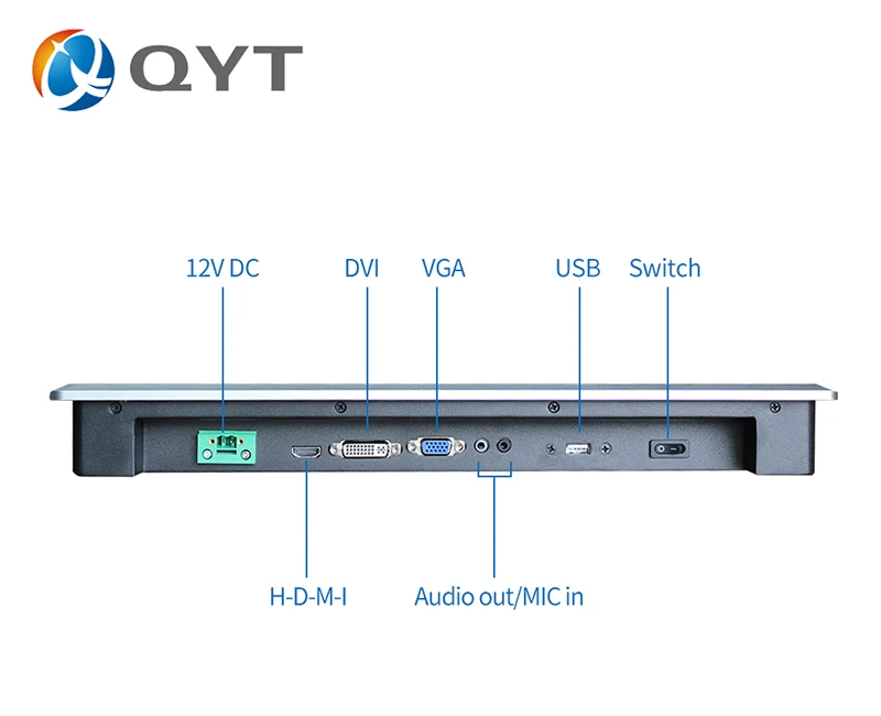 1080 дюймов 1920x15,6 HDMI металлический корпус встроенная рамка промышленный сенсорный монитор ЖК-экран