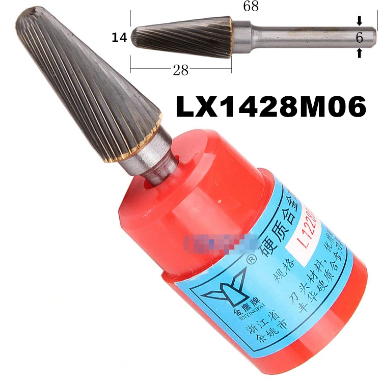 

2pcs High Quality Tungsten Steel LX1428M06 NAKAWO Drill Bits Hard Alloy Cutter for Rotary tools Drilling Cutting Grinding