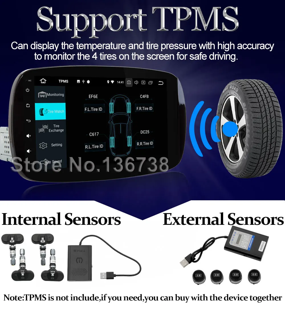 Discount IPS 8 Core Android 8.1 Car DVD Multimedia Radio Stereo GPS Player For Mercedes Benz Smart Fortwo 2015 2016 2017 4GB RAM+32GB ROM 21