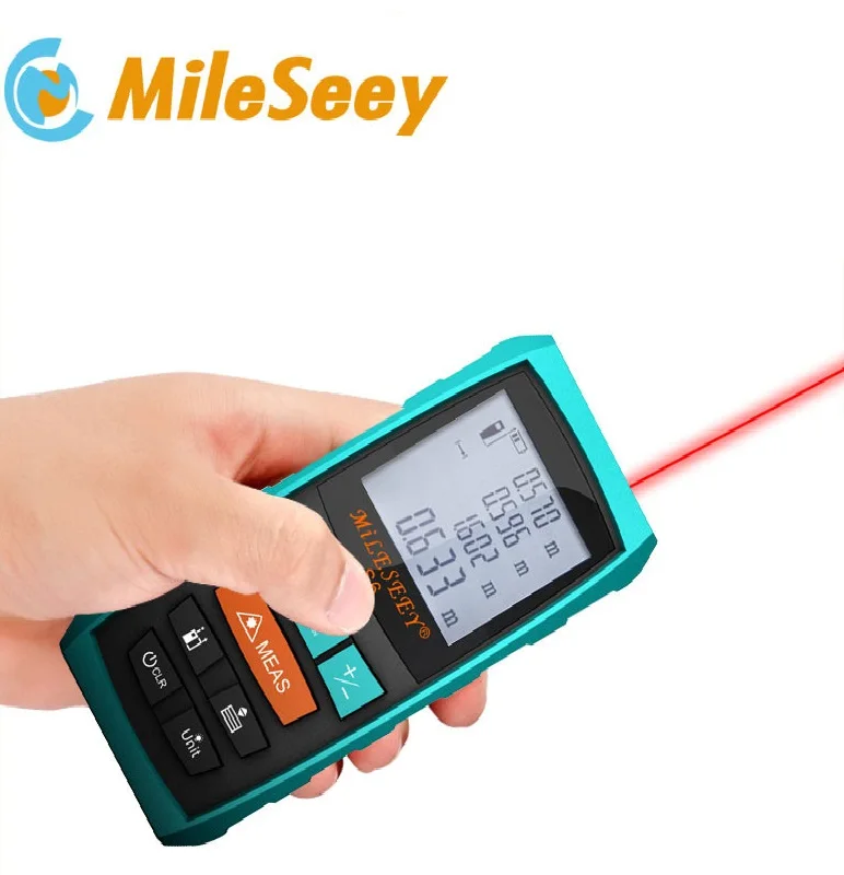 

Mileseey S6 laser measure 40M measuring tool laser rangefinder laser distance meter diastimeter measuring medidor laser Blue