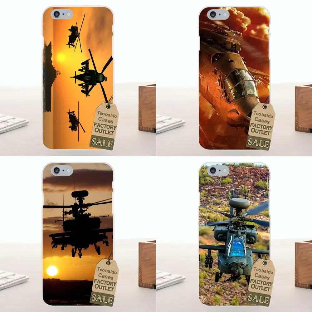 Tpwxnx TPU чехол Apache Helicopters At Sunset для Galaxy Alpha Core Prime Note 2 3 4 5 S3 S4 S5 S6 S7 S8 mini edge Plus | Мобильные