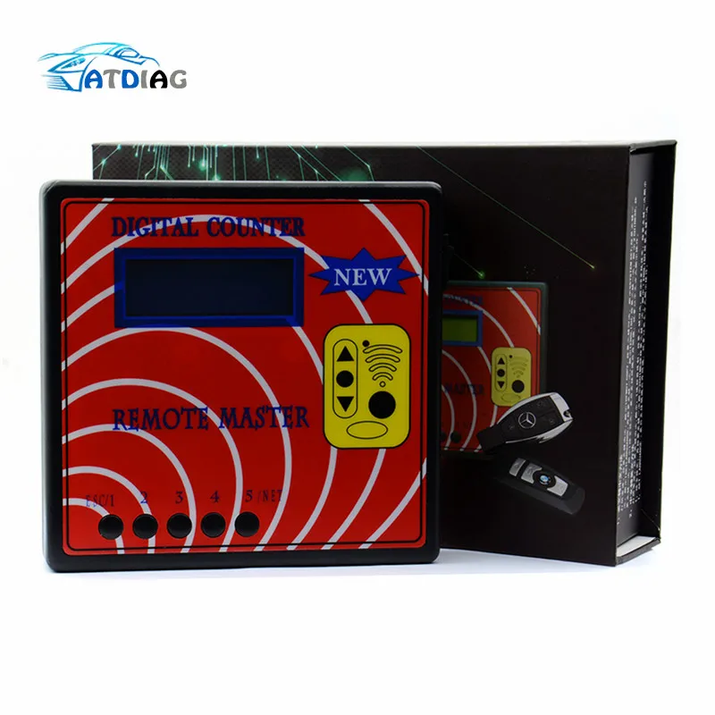 

Frequency Tester Digital Counter ,Fixed/Rolling Auto Remote Copier/Master,Regenerate RF Remote Controller,Key Programmer+Adapter
