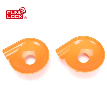 

Funlock Duplo Marble Run 2pcs funnel Assemble Plastic Slide Blocks Parts for Kids