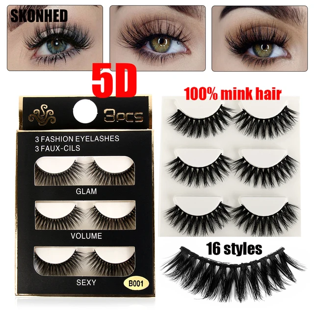 Cheap 3 Pair 5D Mink Hair False Eyelashes 25mm Long Wispy Fluffy Lashes Eye Makeup Tools Women Handmade Dramatic Lashes Cheap 3 Pair 5D Mink Hair False Eyelashes 25mm Long Wispy Fluffy Lashes Eye Makeup Tools Women Handmade Dramatic Lashes