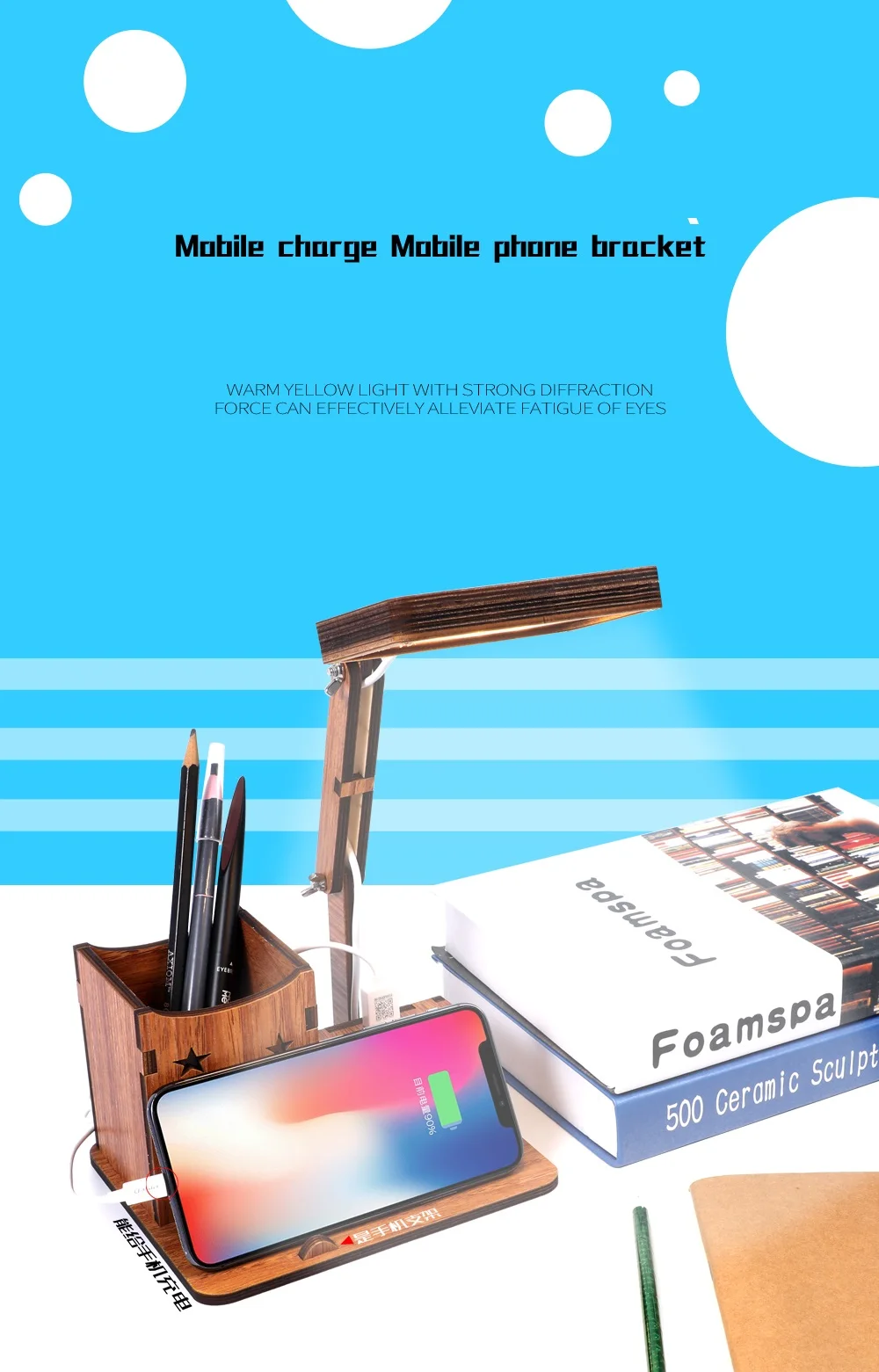 de Trabalho Lâmpada para Leitura trabalho Para