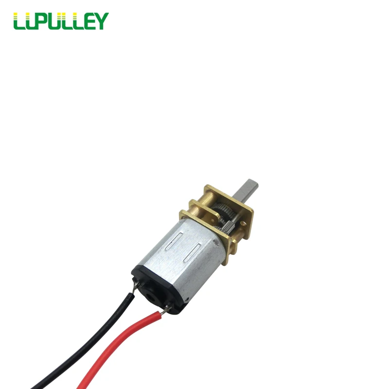 Шестеренчатый двигатель постоянного тока LUPULLEY GA12 N20 3 в 6 12 В 15/30/50/200/300/500/1000