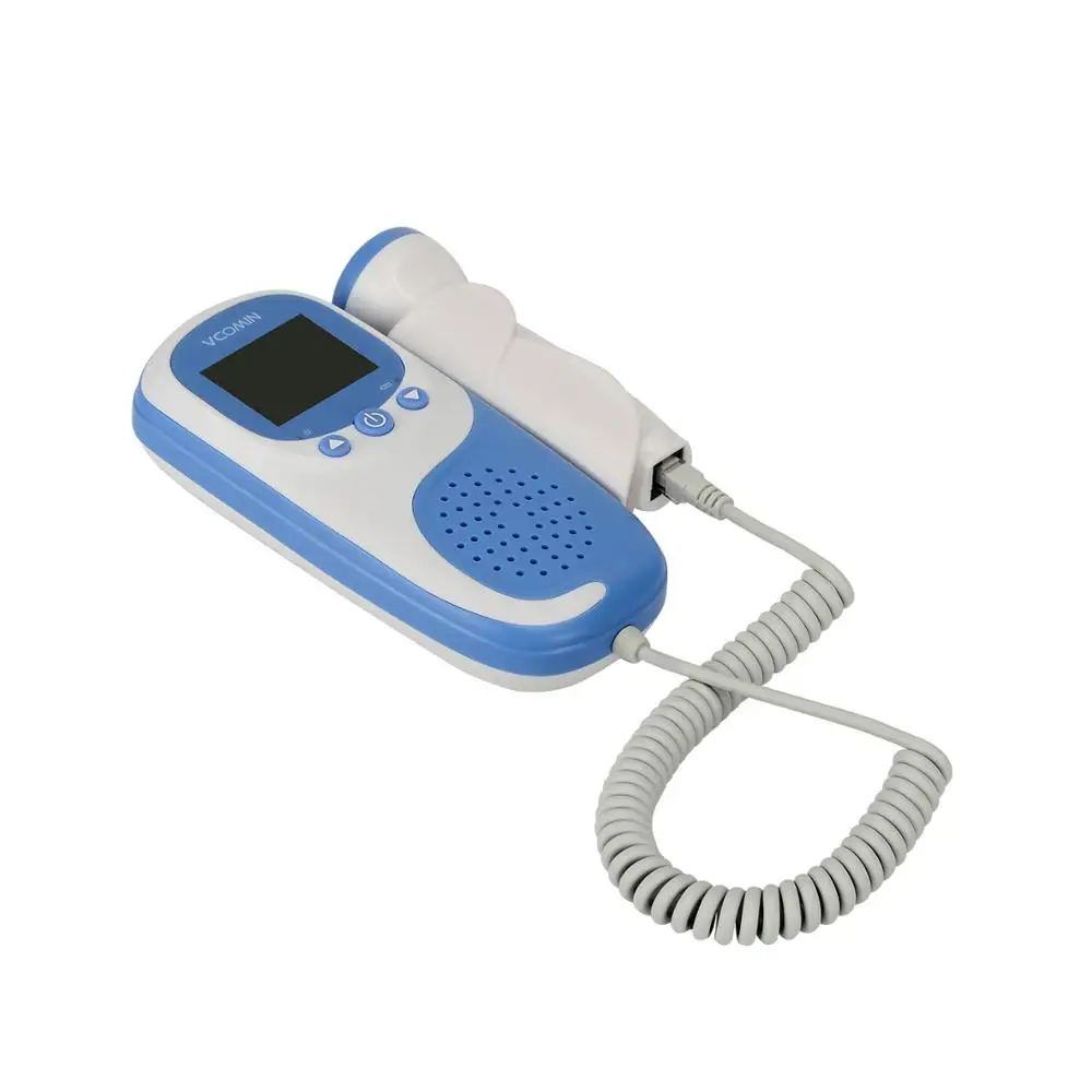  Vcomin Fetal Doppler hand-hold Pocket portable sound Baby heart pregnancy Ultrasound fetal doppler 