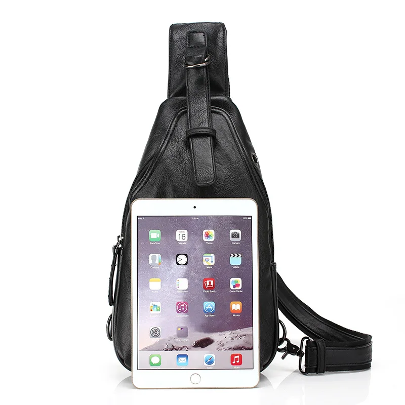 fushan homens homensageiro sacolas de Chest Pack : Chest Bag