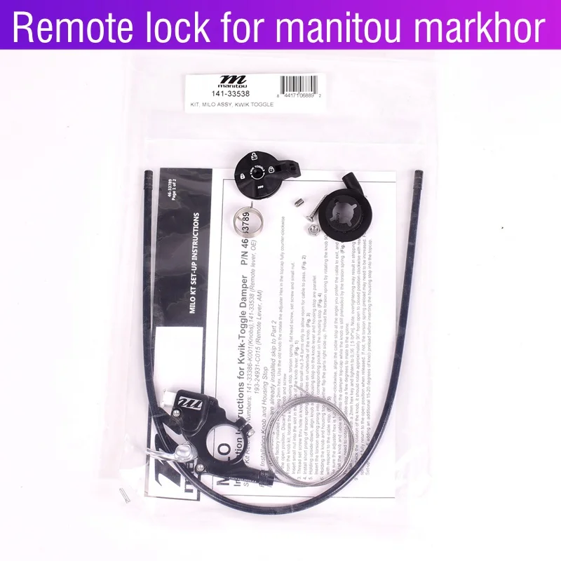 Bike Fork Manitou MARKHOR 26 27.5inchs 29er Mountain MTB Bicycle Fork air Front Fork suspension Manual control remote lock