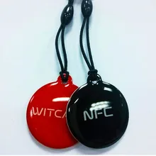2 шт Ntag203(ntag213) NFC метки 13,56 МГц RFID метки карты ключ для всех NFC android телефон