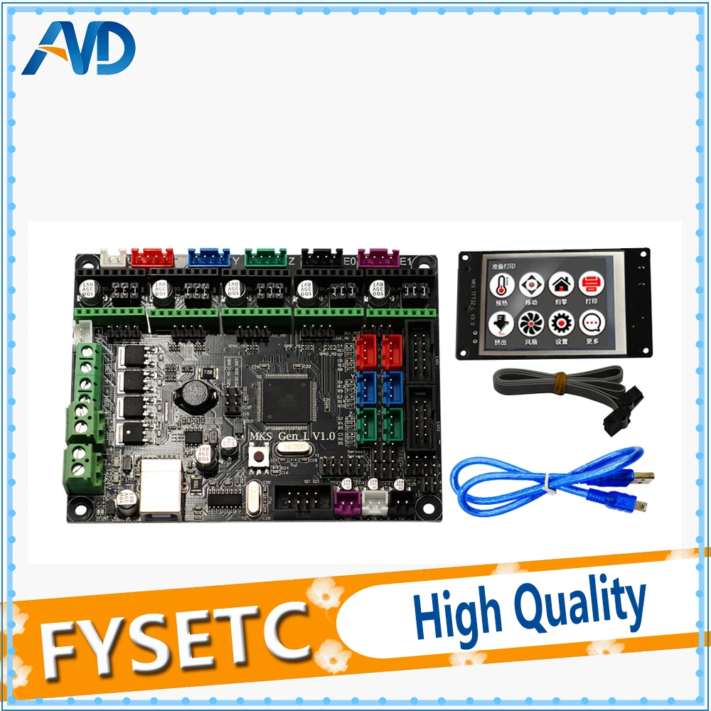 

TFT32 3.2'' Touch ScreenTFT32 3.2'' + Controller PCB Board Gen-L V1.0 Integrated Mainboard Compatible Ramps1.4/Mega2560 R3