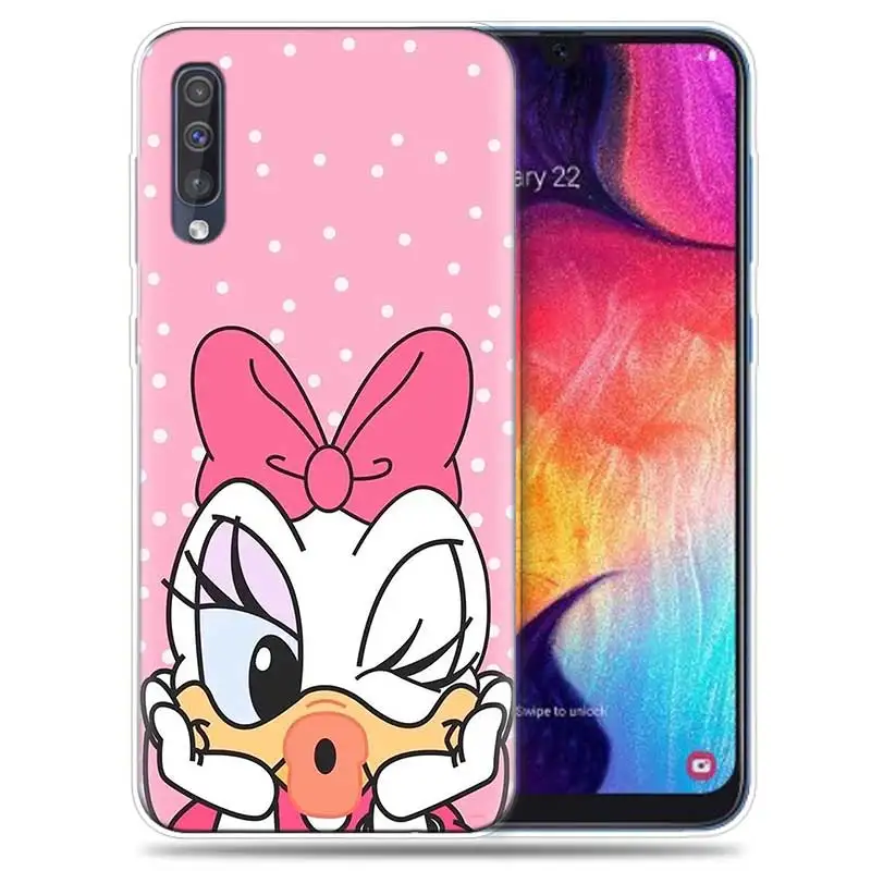 Transpatrent силиконовый чехол для samsung Galaxy A50 A70 A30 M30 M20 A10 A20 A40 M20 крышка телефона Минни Мышь - Цвет: SK-006