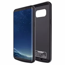 Новинка года, чехол для samsung galaxy S8 S8 Plus, перезаряжаемый внешний аккумулятор, запасное Внешнее зарядное устройство, чехол