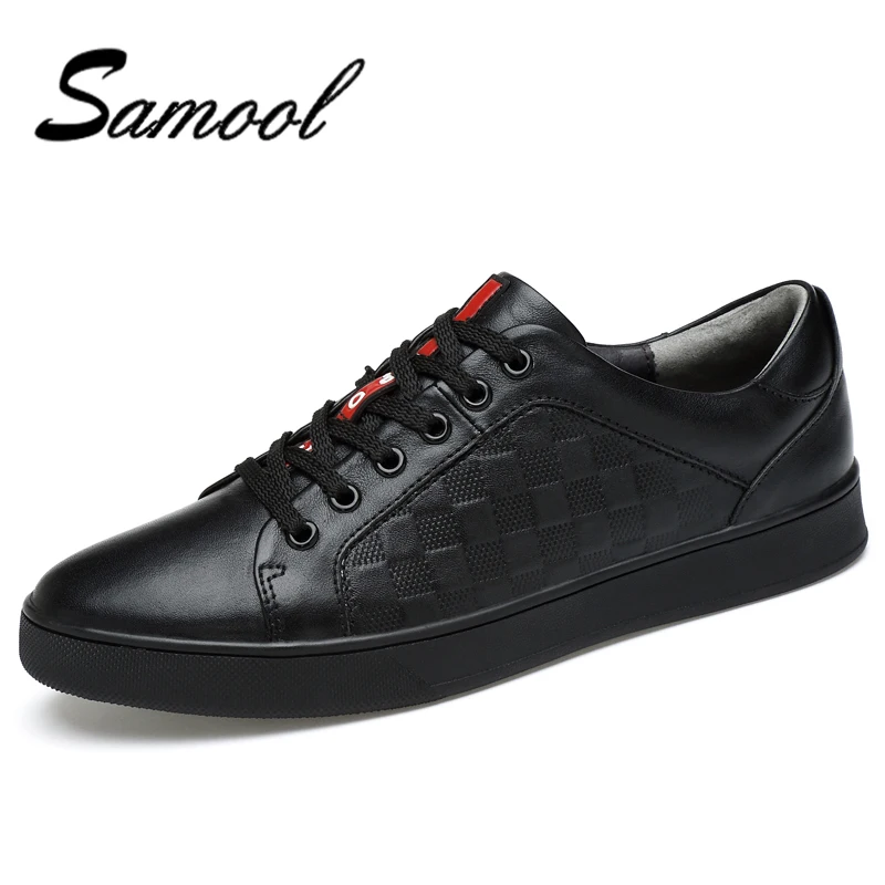 

Samool Summer Causal Shoes Men Loafers Genuine Leather Moccasins Driving Shoes High Quality Flats For Man Big Size 37-45 Qx5