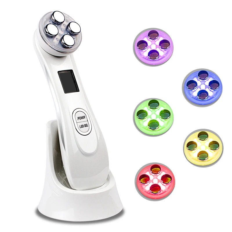 

5 in1 RF&EMS Radio Mesotherapy Electroporation Face Beauty Pen Radio Frequency LED Photon Face Skin Rejuvenation Remover Wrinkle
