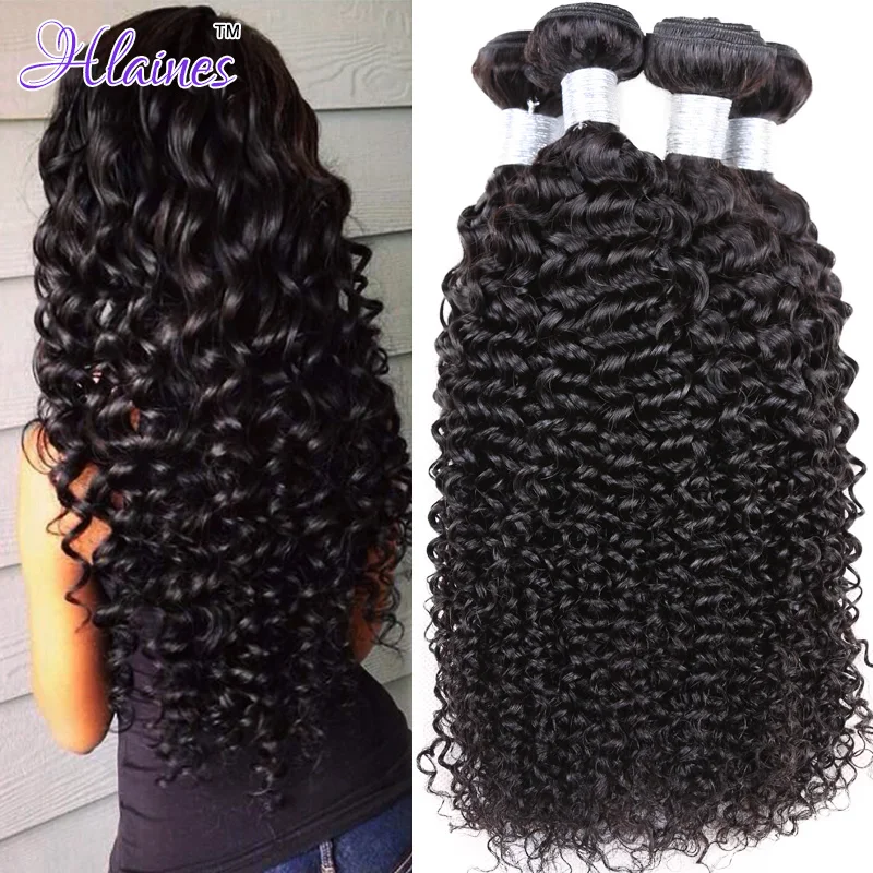 

Good Quality 7A Unprocessed Brazilian Virgin Human Hair 3 Bundles Weave Top Selling Virgin Brazilian Kinky Curly Hair