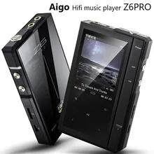 Moonlight AIGO Z6 PRO mp3-плеер с сенсорным экраном Hifi DSD портативный музыкальный цифровой плеер без потерь двухъядерный процессор с кожаным чехлом