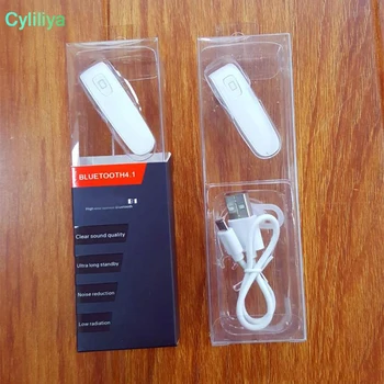 

B1 Wireless Bluetooth Mini Headset V4.0 HD Stereo Sports Ear-hook Earphone Handsfree with Microphone Universal Earphone 50pcs