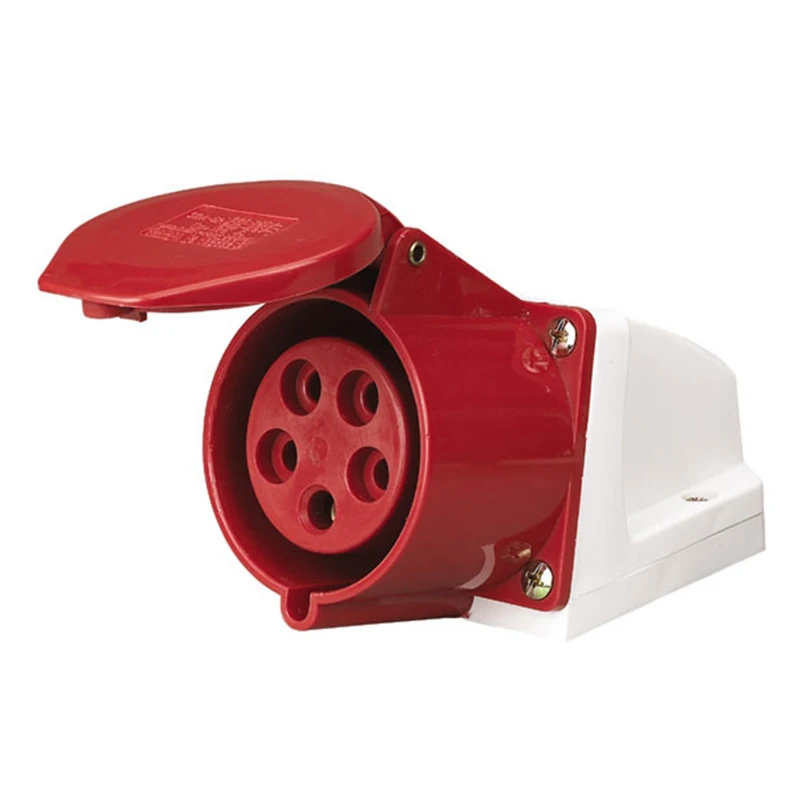 

Aviation plug socket industrial waterproof connector 3 core 4 core 5 core 220V/16A IP44 aviation butt plug promotion