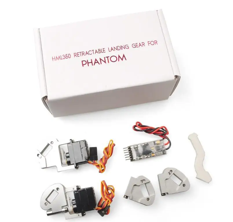 Auto Retractable Landing Gear Skid for DJI Phantom 3 Advanced & Standard, HML350Pro P3 Upgrade Parts image 2