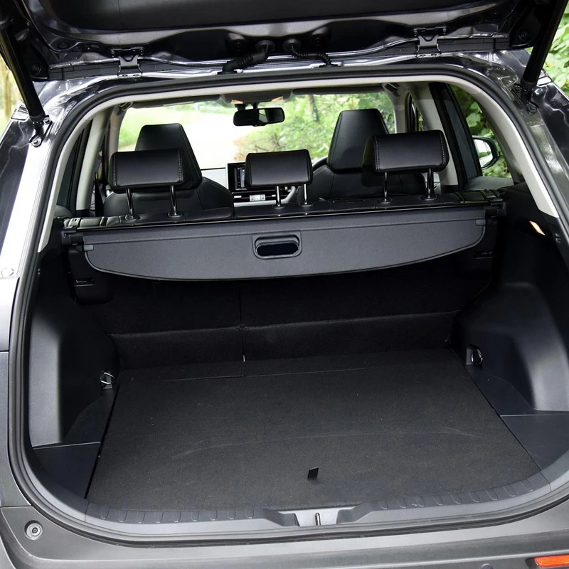 

Car Styling Black Car Rear Cargo Cover Trunk Shield Security Parcel Shelf For Toyota RAV4 XA50 2019 2020