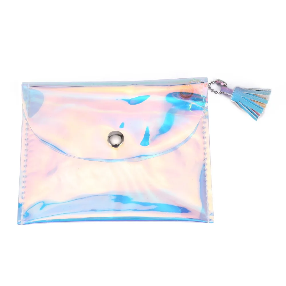 

Bentoy Fashion Lucency Laser Money Wallet Hologram Coin Purse Pouch Laser Short Clutch Bank Card Holder Envelope Bag For Ladies