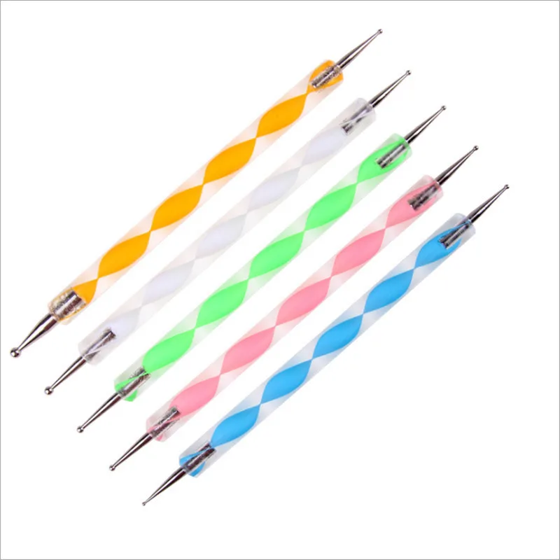 1 Set 10 Different Diy Ball Pottery Ceramics Styluses Tools Embossing Pattern Clay Sculpting