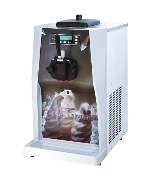 RY BK168ds 5.8L Desktop Ice cream machine, 14 16L/H Soft ice cream