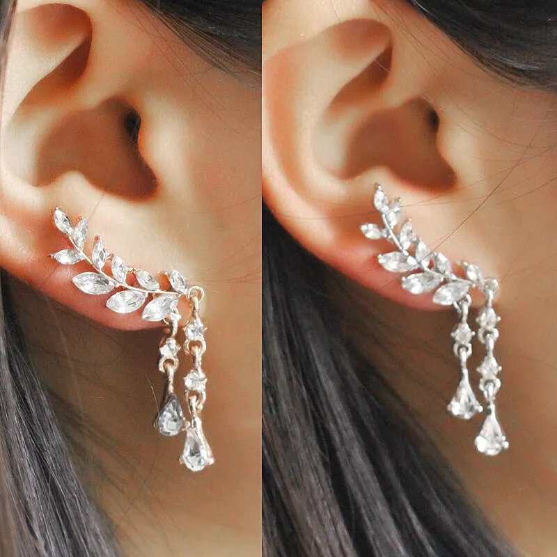 angel wings earrings