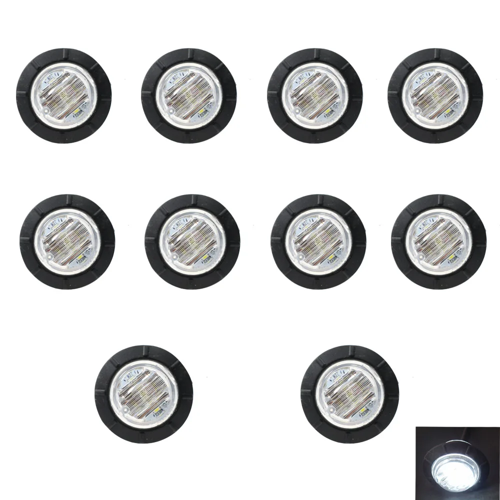 Tkeapl THTMH 10X 12 в боковой белый 2835 SMD 6 светодиодный 1-1/4 &quot1 25&quot дюймовый круглый