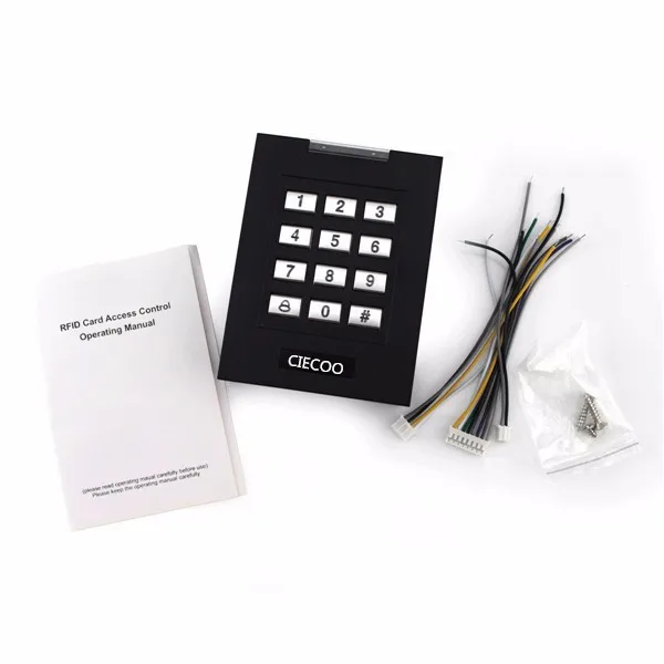 Standalone Door Access Fingerprint RFID Card Reader PIN Keypad Security Control