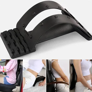 

NEW 4 Gear Back Stretching Massage Magic Stretcher Fitness Equipment Relax Mate Spine Pain Relief Chiropractic Back Massage