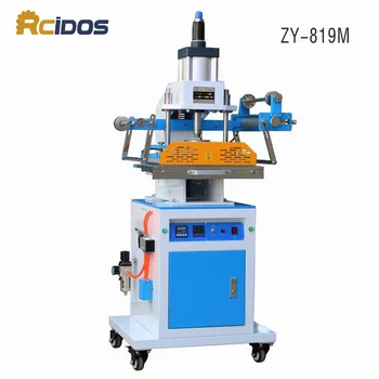 

ZY-819M Pneumatic Stamping Machine,leather LOGO Creasing machine,RCIDOS LOGO stampler,name card stamping machine