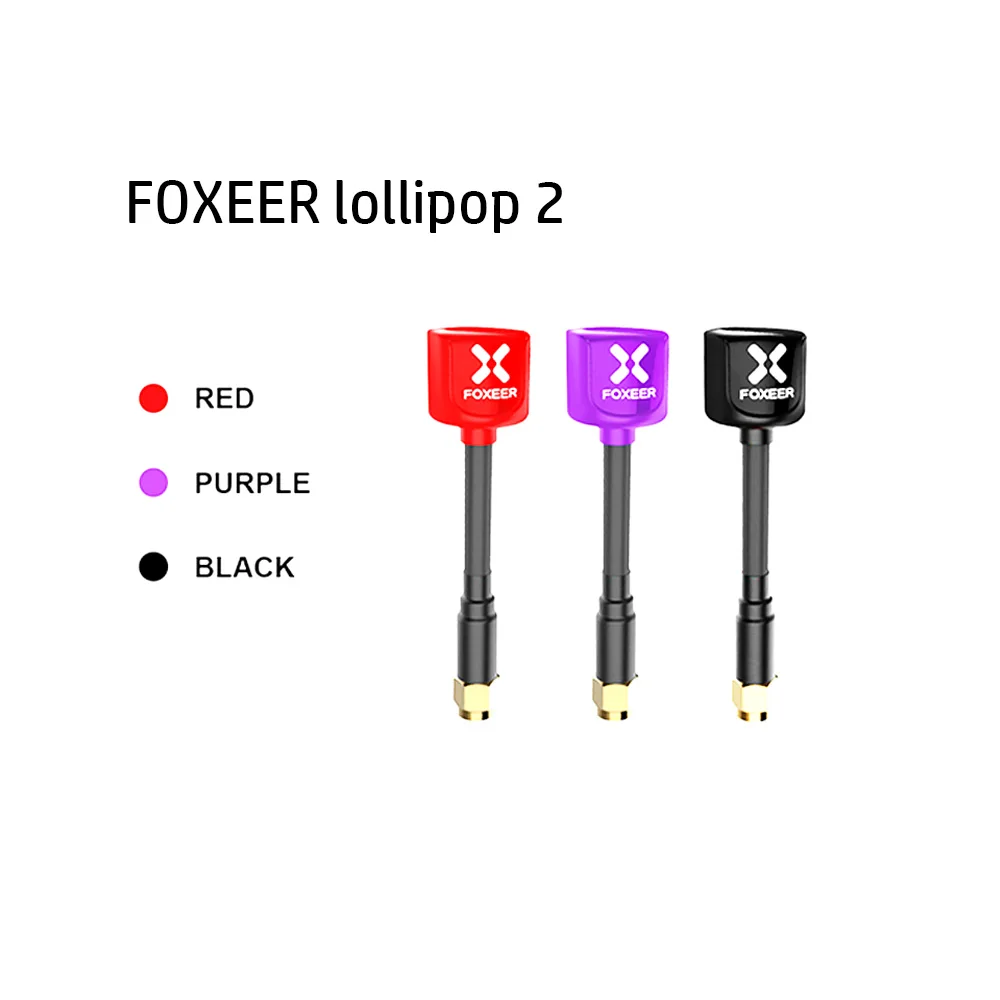 LHI Foxeer Lollipop 2 V2 5 8G 2.3dBi RHCP Супер Мини FPV антенна SMA/RP совместимый передатчик для