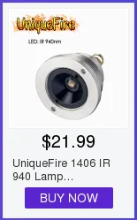 UniqueFire UF-1501 Cree XML T6 мощный светодиодный фонарик 10 W 1200 люмен супер яркий белый свет лампы факел бесплатная словосочетание