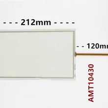 9 дюймов AMT10430 сенсорный экран 4-проводной резистивный сенсорный экран AMT10430 для навигации автомобиля gps Промышленный контроль сенсорный экран