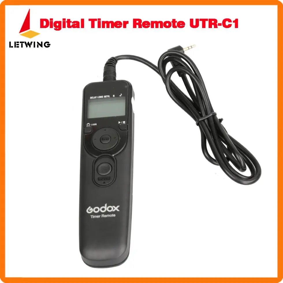Godox UTR C1 New Digital Timer Remote Control Shutter Release For Canon
