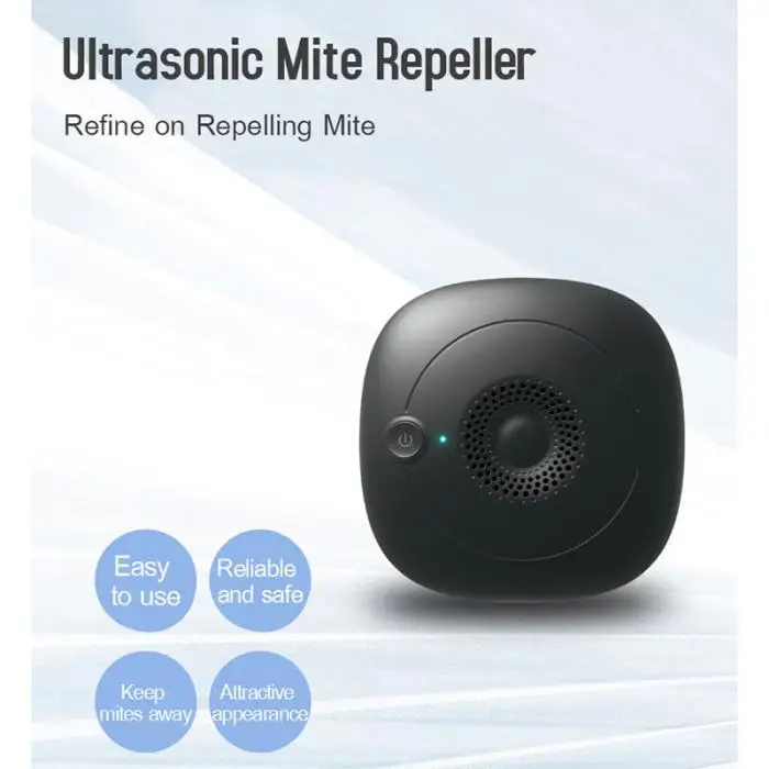 Ultrasonic Pest Repeller Plug-in Electronic Dust Mite Bed Bug Killer for Household UYT Shop