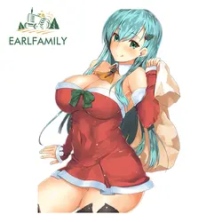 EARLFAMILY 13 см x 9,36 см сексуальная девушка стикер автомобиля Kantai Коллекция аниме красота сузуя наклейка водонепроницаемые наклейки для