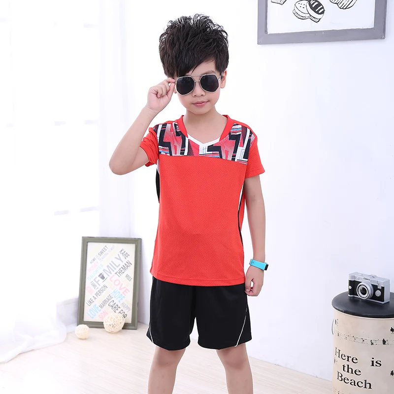 Children Tennis clothes boy tracksuit,Sports children table tennis