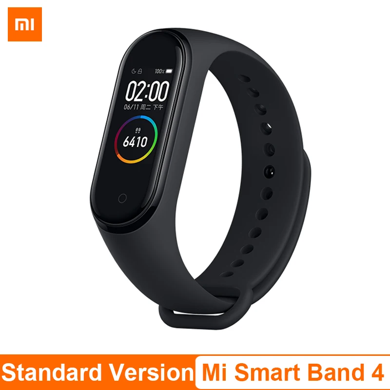 

New Xiaomi Mi Band 4 Smart Miband 4 Bracelet Heart Rate Fitness 135mAh Color Screen Bluetooth 5.0 Sports fitness Wristbands
