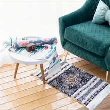 45X70 см, богемский стиль, декоративные ковры для гостиной, спальни, коврики под стол, домашний ковер, напольный коврик, коврик для двери, простые коврики