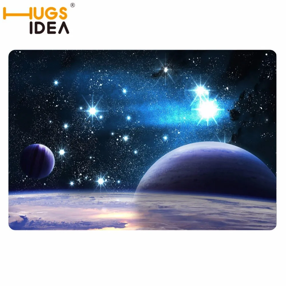 HUGSIDEA Galaxy Star коврики с принтом для гостиной прихожей резиновый дверной коврик на заказ коврик коврики детская комната Домашний декор