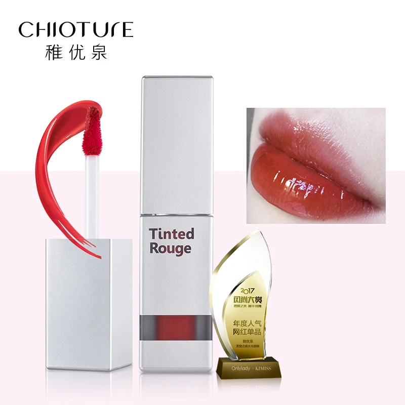 

CHIOTURE Glossy Luster Glazed Lip Gloss Lipgloss Liquid Lipstick Batom Liquido Rouge a Levres Liquide Labial Tinte Labbra