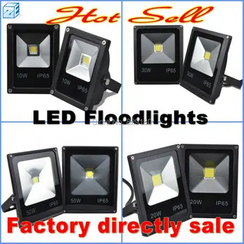 

AC 85-265V 10W 20W 30W 50W Landscape Lighting IP65 LED Flood Light,12V 24V Floodlight LED street Lamp