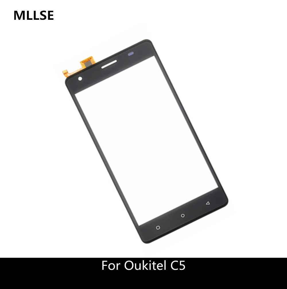 5,0 дюймов черный, белый цвет золота Сенсорный экран Объектив для Oukitel C5 Pro Сенсорный Панель Экран Стекло планшета Сенсор+ 3M наклейки на багажник автомобиля